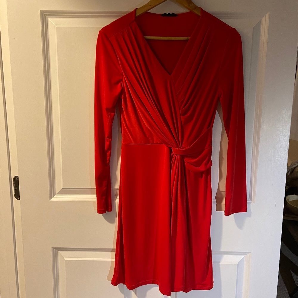 Daisy Fuentes Red Dress size small